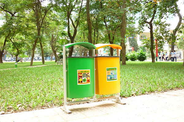 su dung thung rac dung cach