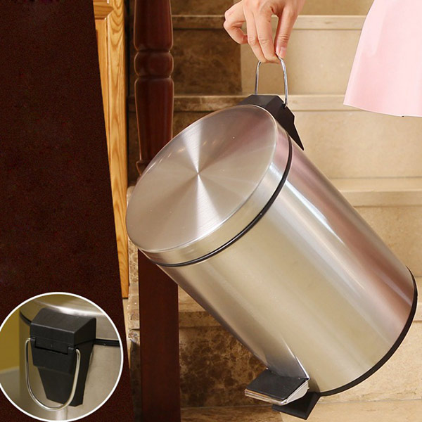Mẫu thùng rác inox 20l kiểu dáng chân đạp dễ sử dụng