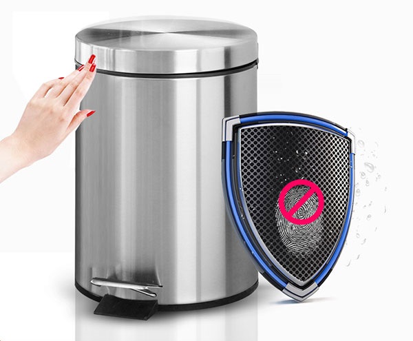 Chất liệu inox sáng bóng, siêu bền, chống han gỉ tối đa