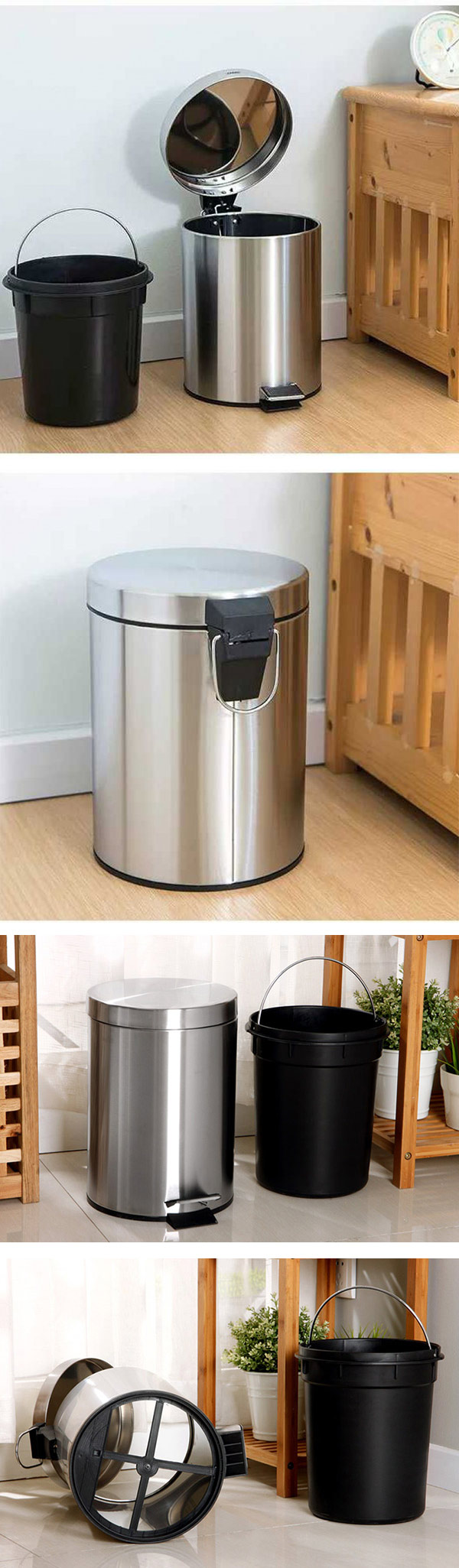 Mẫu thùng rác đẹp, dễ dàng sử dụng