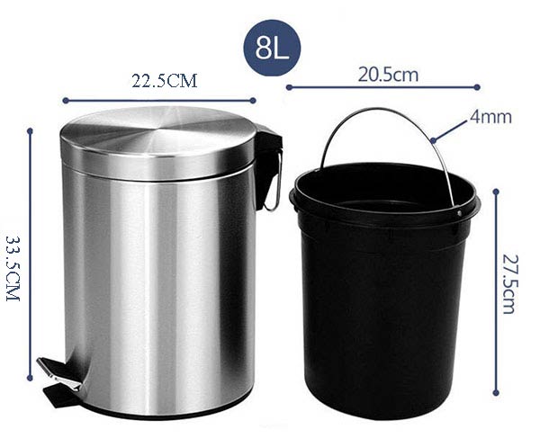 Đạp chân mở nắp có giảm chân