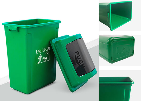 thung rac nap day 60l