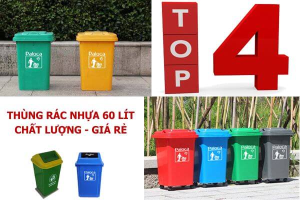 top 4 loai thung rac 60l chat luong