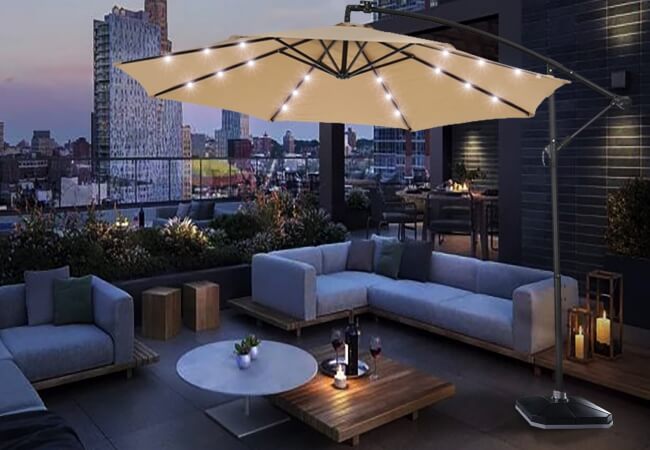 Ô lệch tâm tròn giúp trang trí không gian thêm sang trọng và hiện đại