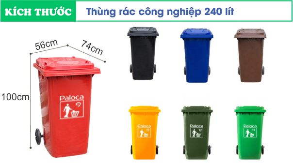 thung rac khu cong nghiep 240l