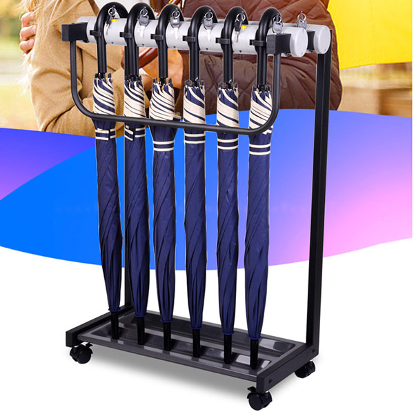 Mẫu giá treo dù có khóa đi kèm