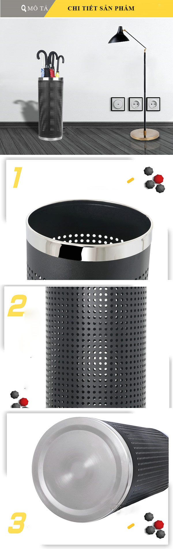 Mô tả từng chi tiết của sản phẩm