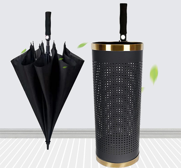 Sọt đựng ô dù cao cấp làm từ thép phun sơn