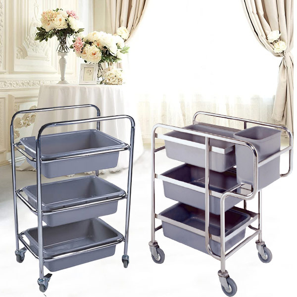 Những mẫu xe dọn bàn dùng trong khách sạn