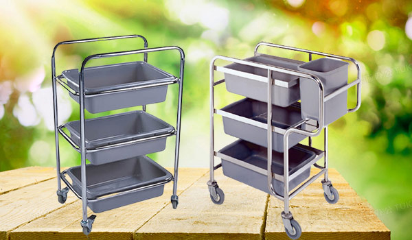 Những mẫu xe thu gom bát đĩa, thức ăn bán chạy nhất hiện nay