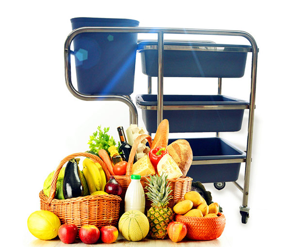 Mẫu xe dọn bát đĩa nhà hàng được yêu thích hiện nay