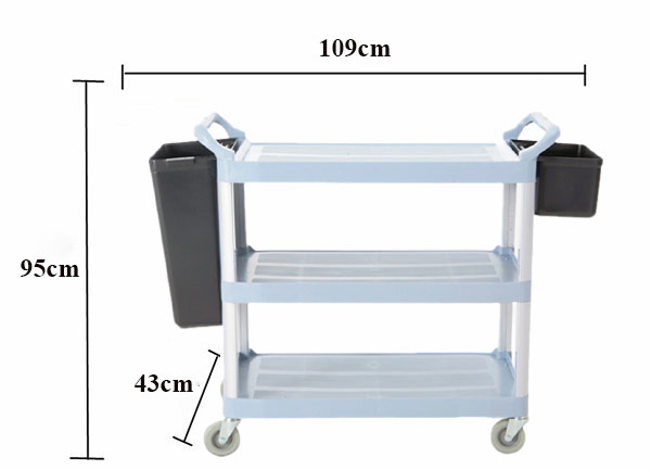 Cụ thể thông tin kích thước mẫu xe phục vụ bàn đa năng