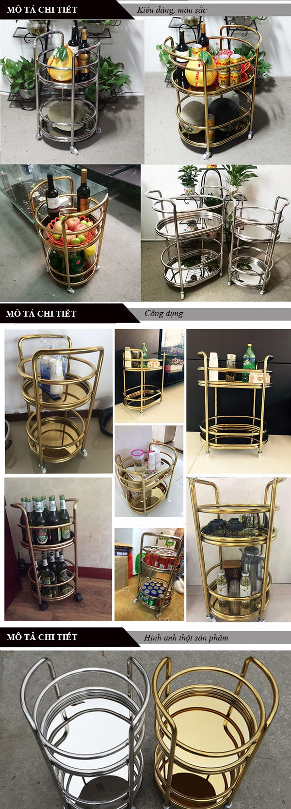 Mẫu xe đẩy tiện dụng sử dụng được ở nhiều không gian