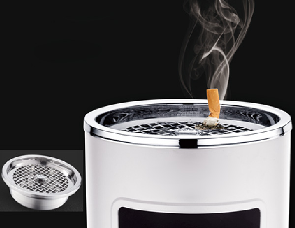 Đặc điểm nổi bật của thùng rác inox gạt tàn thuốc lá