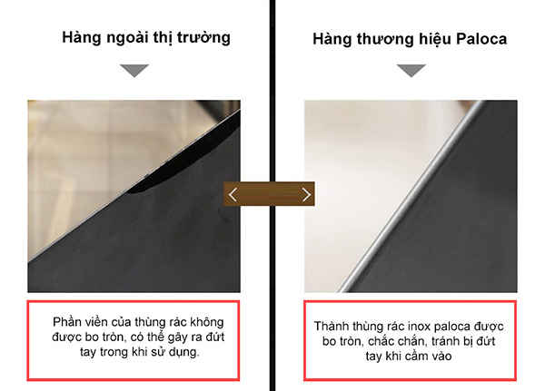 Đánh giá chất lượng của thùng rác inox ngoài thị trường