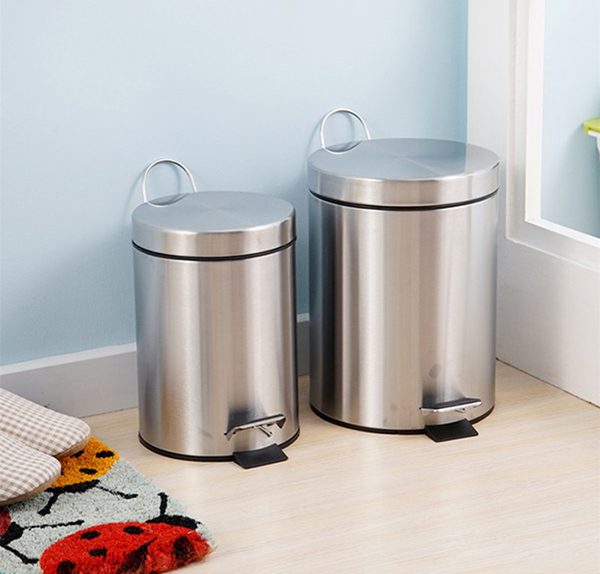 Đôi nét về mẫu thùng rác inox mini