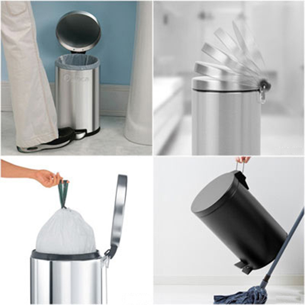 Đôi nét về mẫu thùng rác inox mini