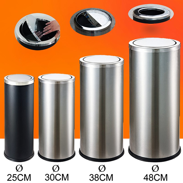 Hướng dẫn kiểm tra thùng rác inox khi mua