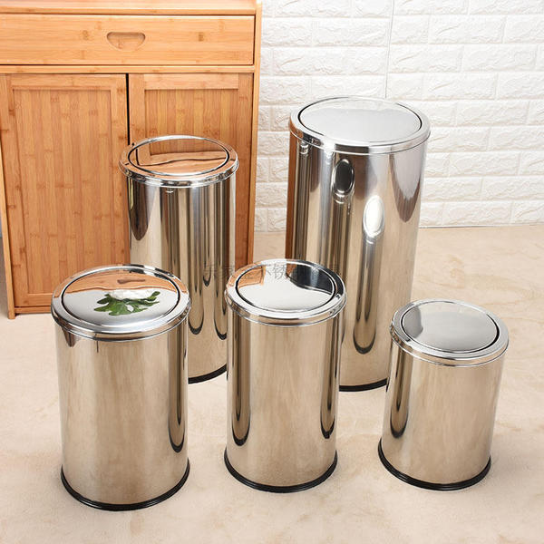 Giới thiệu 2 mẫu thùng rác inox bập bênh phổ biến nhất