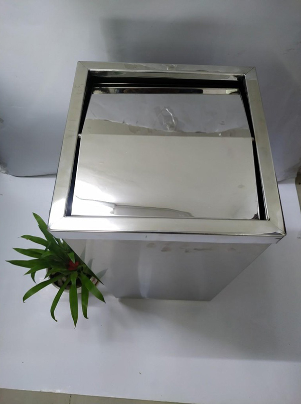 Giới thiệu 2 mẫu thùng rác inox bập bênh phổ biến nhất