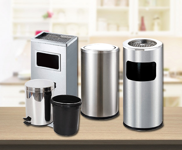 Mức giá của các loại thùng rác inox nhập khẩu