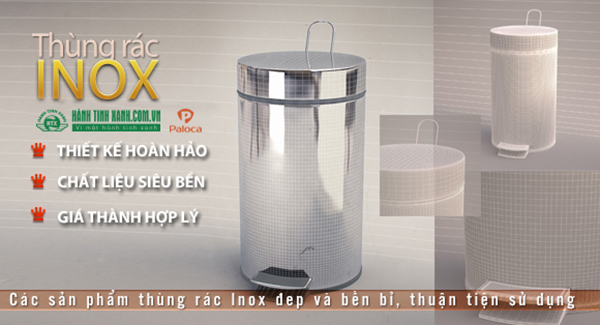 Ở đâu bán thùng rác inox thương hiệu Paloca?