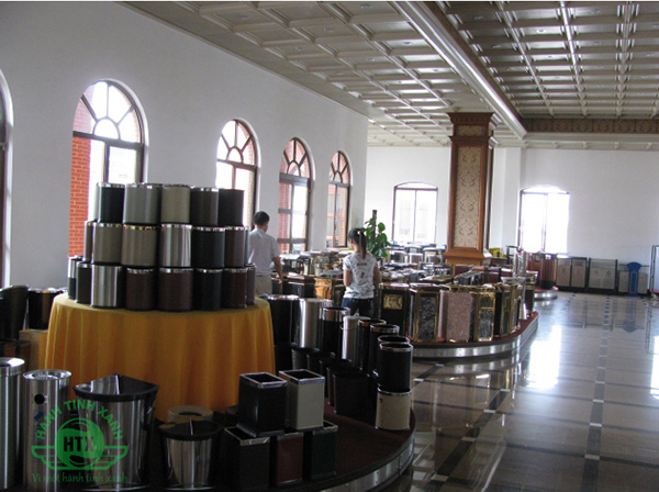 Quy mô nhà xưởng sản xuất thùng rác tại Hành Tinh Xanh