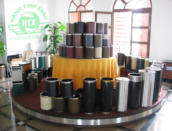 Quy mô nhà xưởng sản xuất thùng rác tại Hành Tinh Xanh