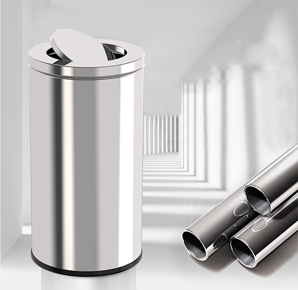 Thùng rác inox bập bênh là gì?