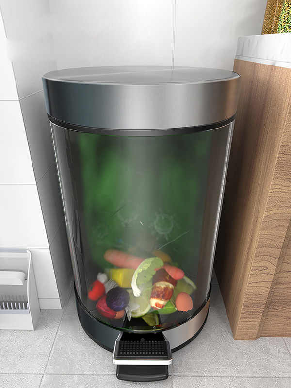 Ưu điểm của thùng rác inox đạp chân