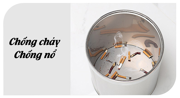 Ưu điểm của thùng rác inox tại Hanhtinhxanh.vn