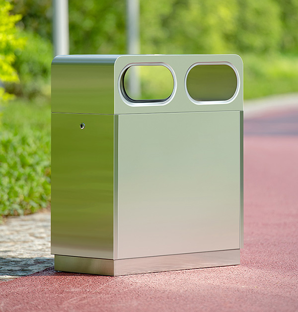 Ưu điểm nổi bật của thùng rác inox 2 ngăn phân loại rác