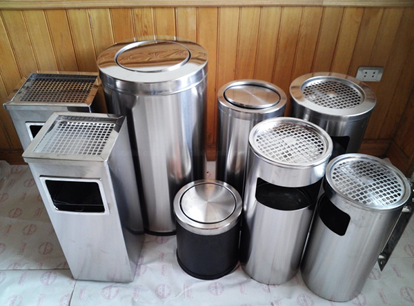 Vì sao nên mua thùng rác inox tại Hanhtinhxanh.vn