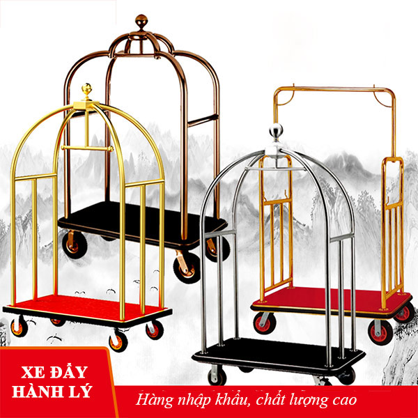 Mẫu xe chở vali khách sạn tốt nhất hiện nay
