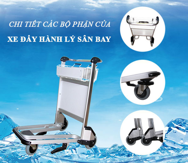 Mô tả các bộ phận của sản phẩm xe đẩy