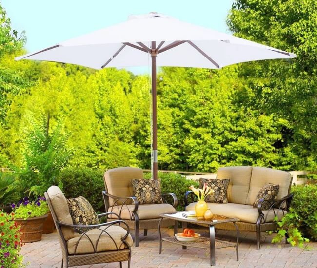 Lựa chọn mẫu ô dù che nắng sắt sơn tĩnh điện chất lượng, bền với thời gian