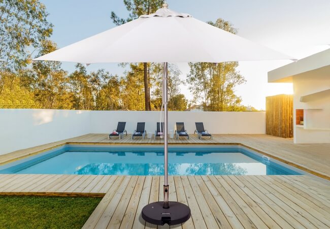 Hình ảnh thực tế mẫu dù đứng tâm được ưa chuộng hiện nay