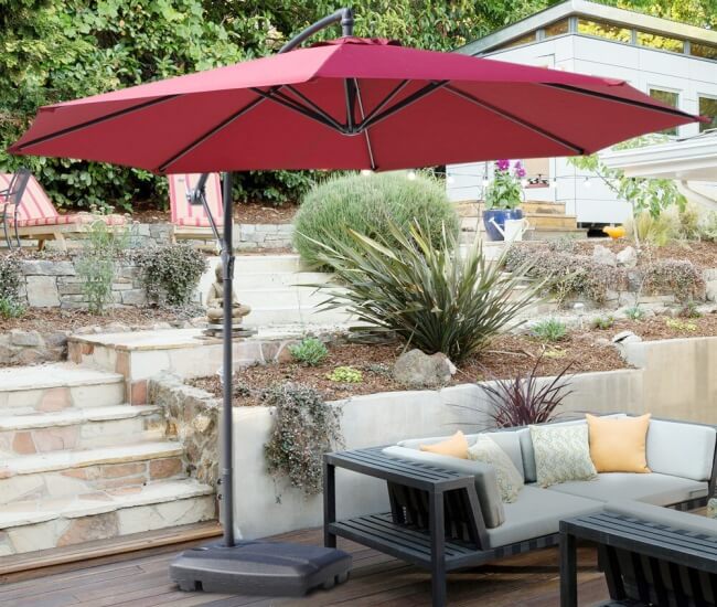 Ô dù lệch tâm thanh lý khó đánh giá chất lượng