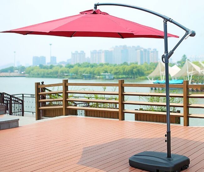 Bảo quản ô dù che nắng sân vườn luôn mới và bền đẹp