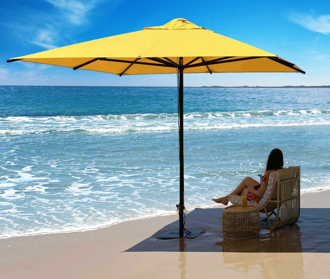 Hình ảnh thực tế ô che nắng chính tâm vuông