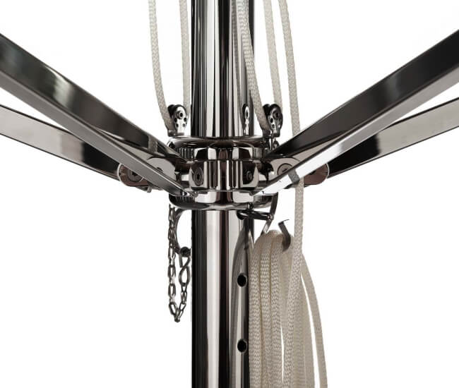 Mẫu khung ô dù làm bằng Inox chống oxy hóa cao