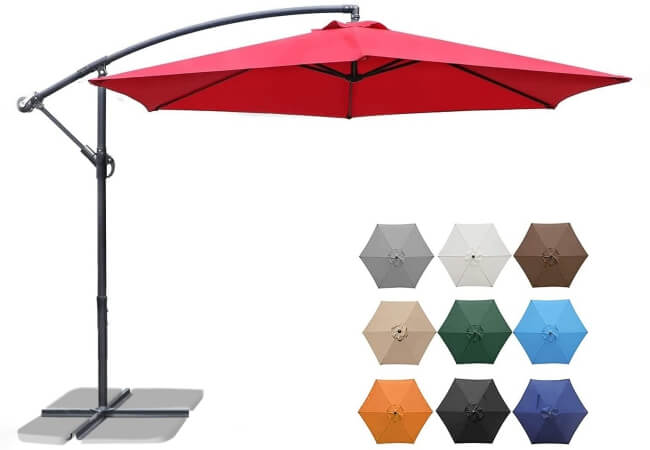 Lựa chọn mẫu dù với những gam màu sắc tươi sáng