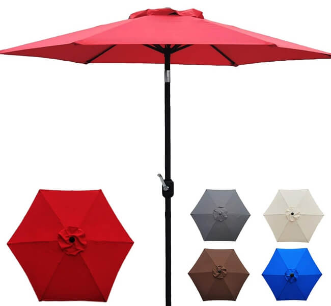 Mẫu dù trang trí cao cấp, đa dạng màu sắc