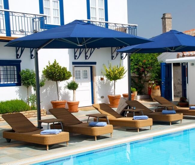 Ô lệch tâm 3m trang trí bể bơi ấn tượng