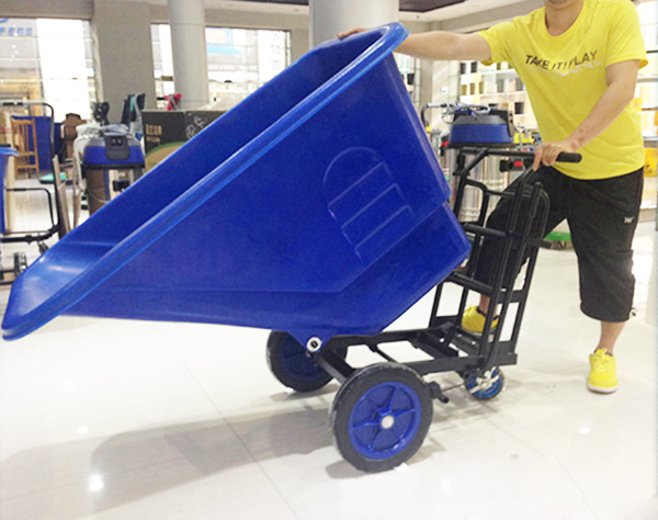 Xe đẩy rác 450 lít