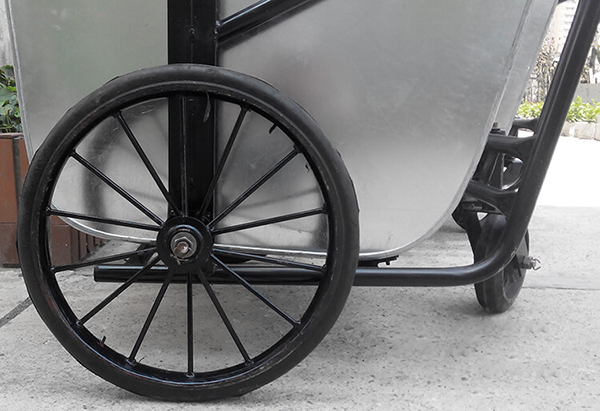 Xe đẩy rác 500 lít