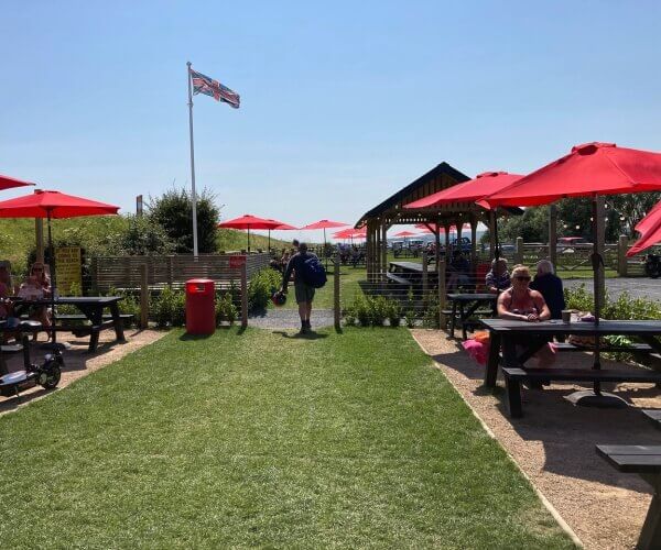 Dù tròn chính tâm trang trí cafe ngoài trời, sự kiện,...