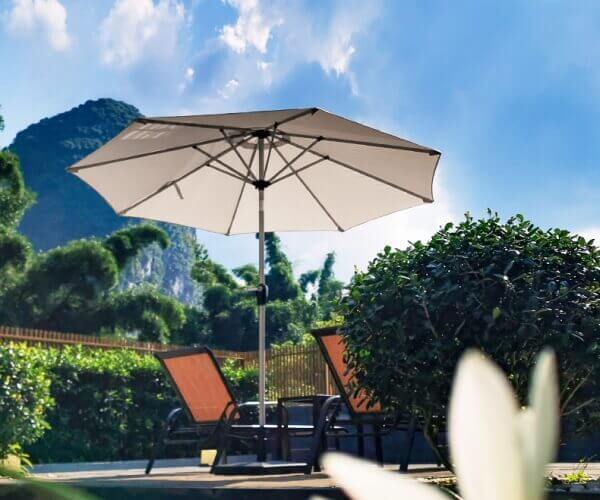 Dù cafe chất lượng, giá rẻ tại kho