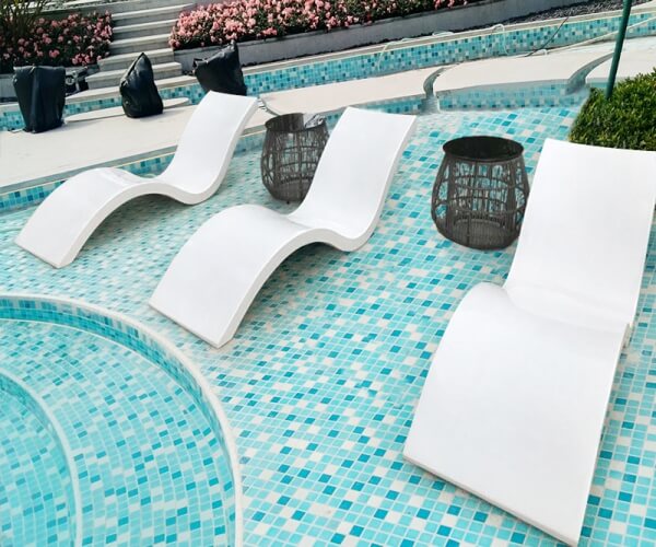 Ghế hồ bơi composite cao cấp