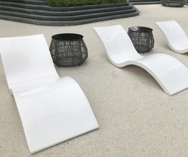 Ghế hồ bơi composite cao cấp